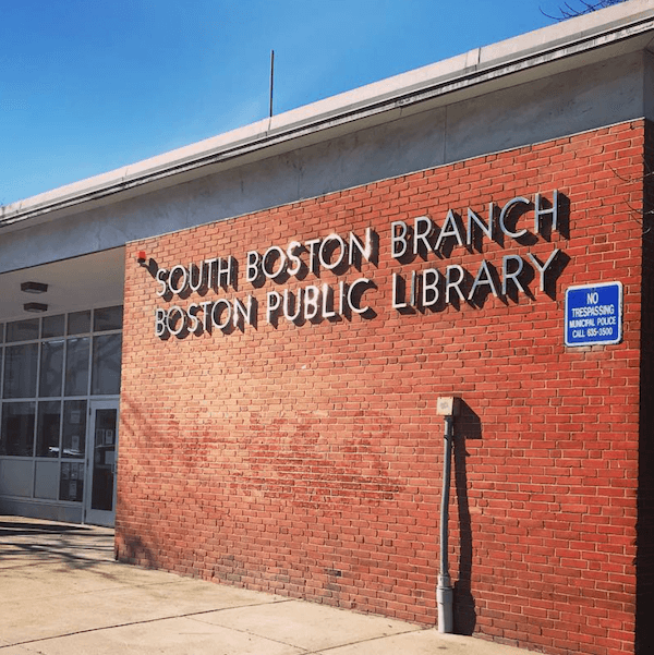 South Boston Public Library Front