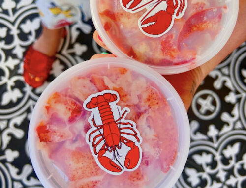 A sign of summer in Eastie – Lobster Roll Kits from EBO + Co Grocery